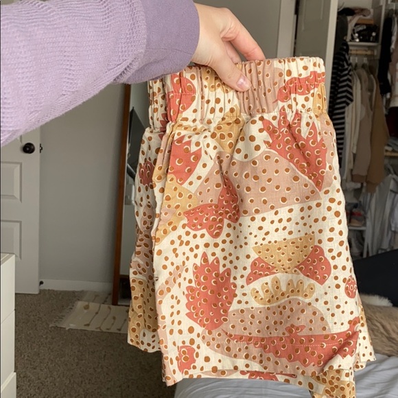 Madewell Pajama short set | trendy warm tones - Picture 3 of 4